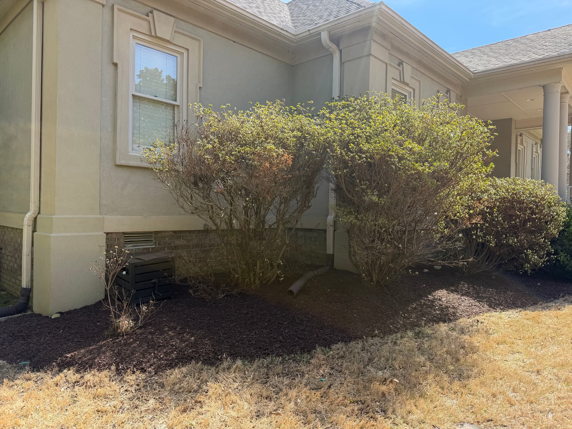 Gallery photos for Landscape Clean Up with Mulch Installation in Humboldt: Image #1