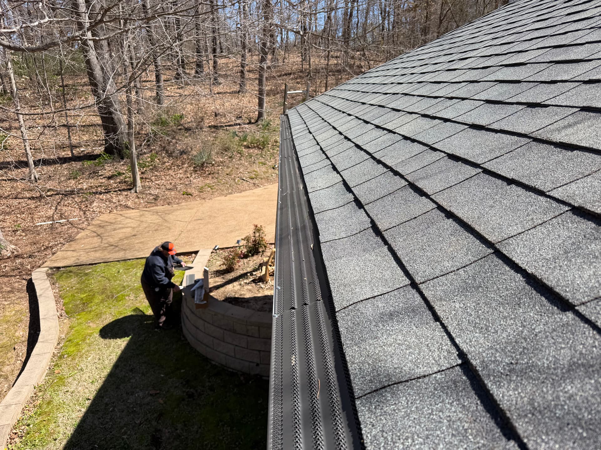 Gallery photos for Gutter Guard Installation in Threeway: Image #3