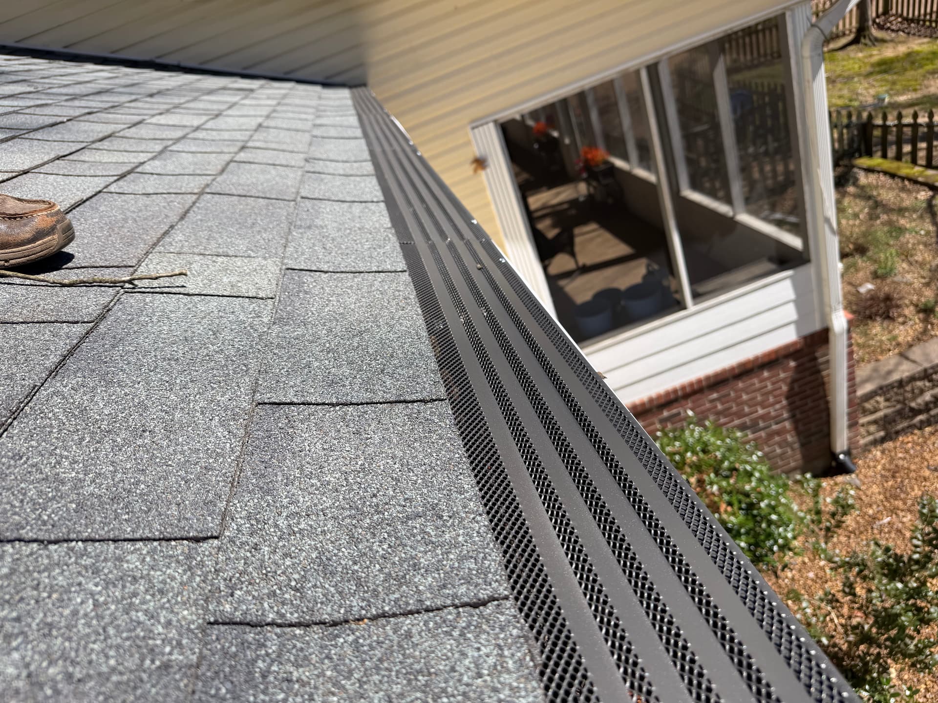 Gallery photos for Gutter Guard Installation in Threeway: Image #1