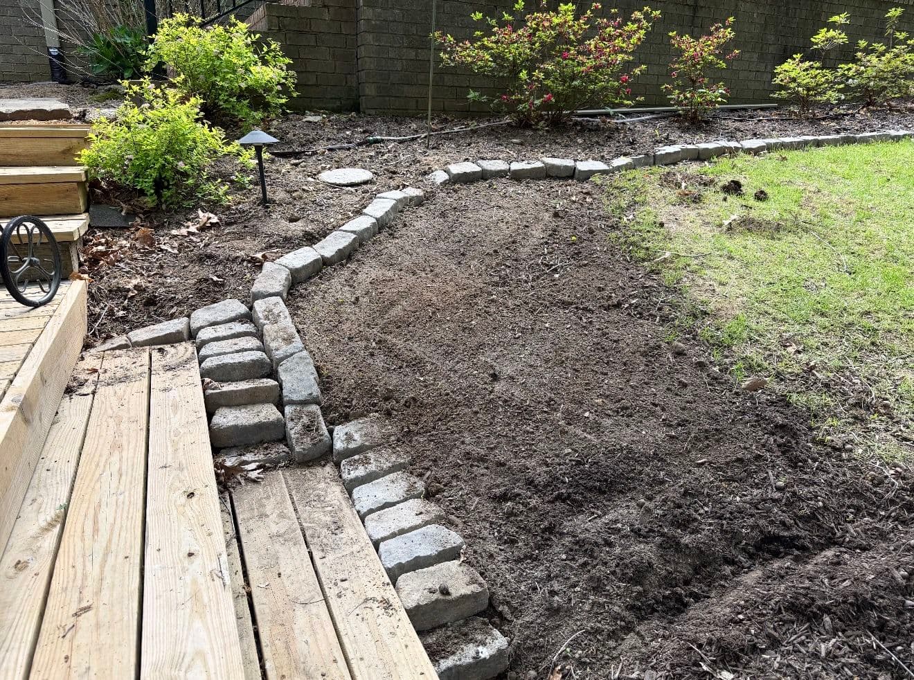 Bare Ground to Green Backyard with Palisade Zoysia Sod image