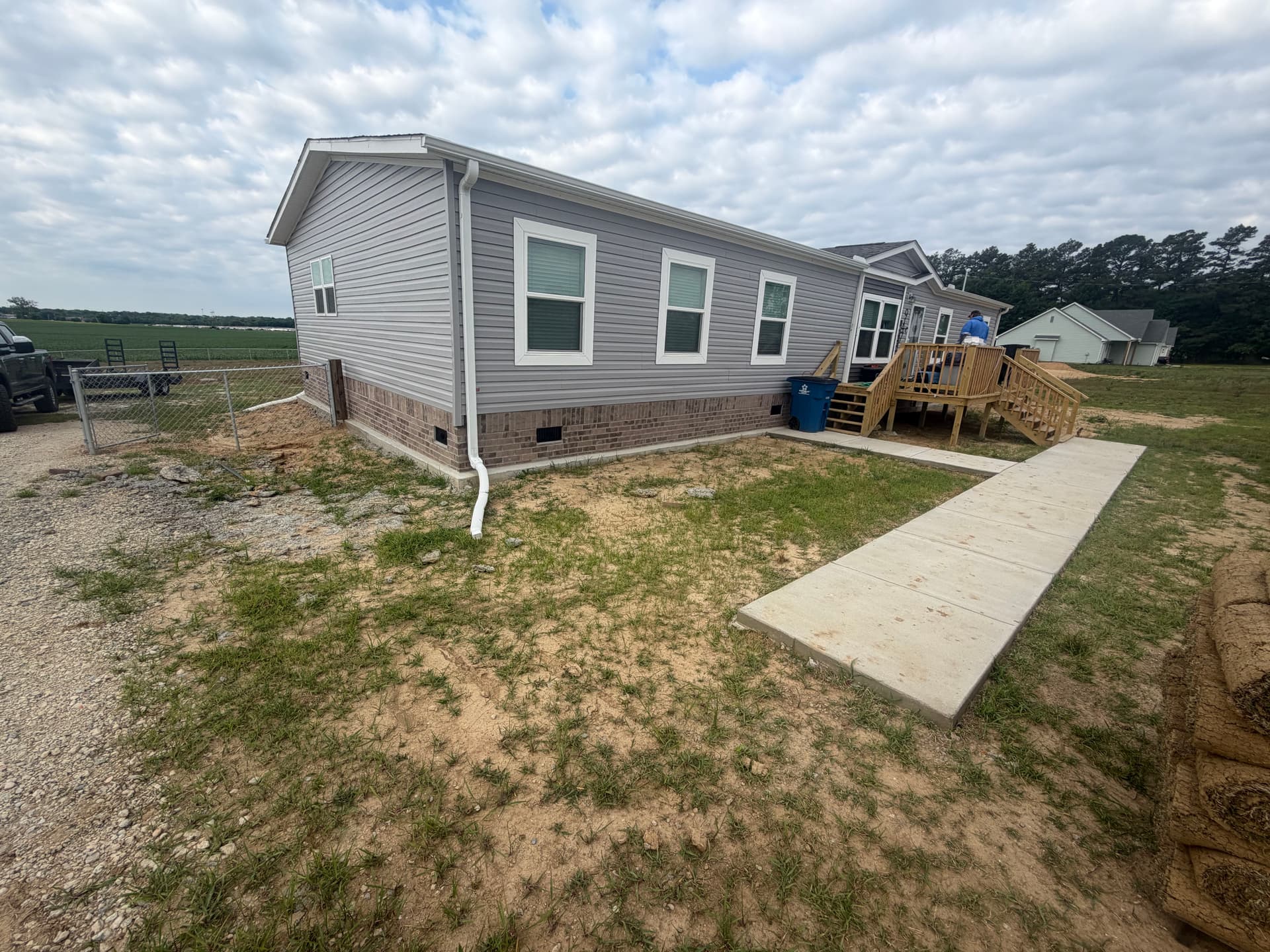 Gallery photos for Sod Installation Gives Covington Home a Clean Lawn: Image #3