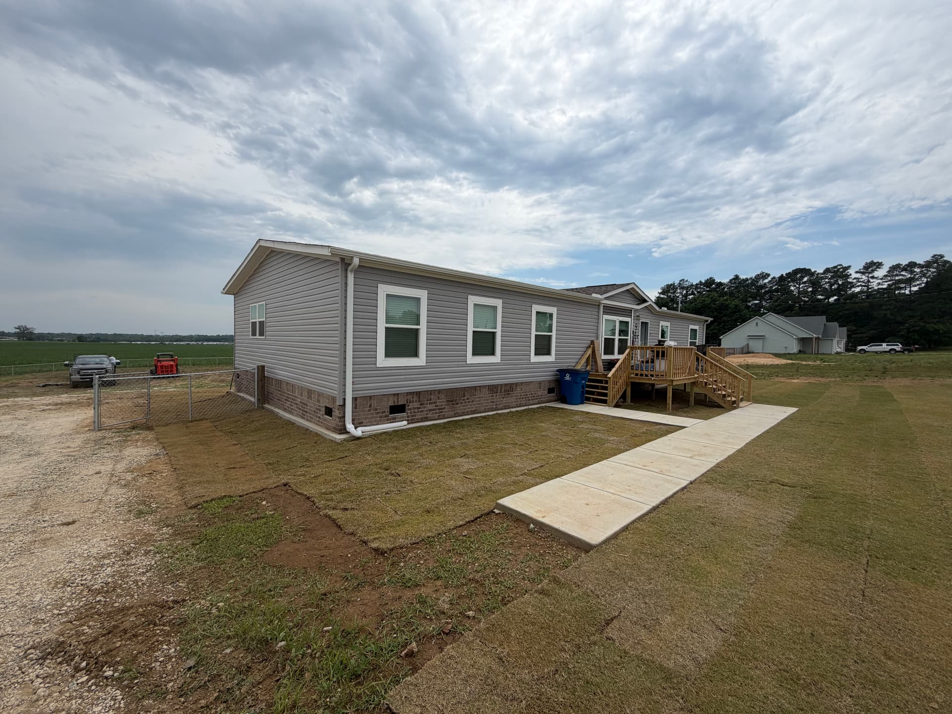 Gallery photos for Sod Installation Gives Covington Home a Clean Lawn: Image #4