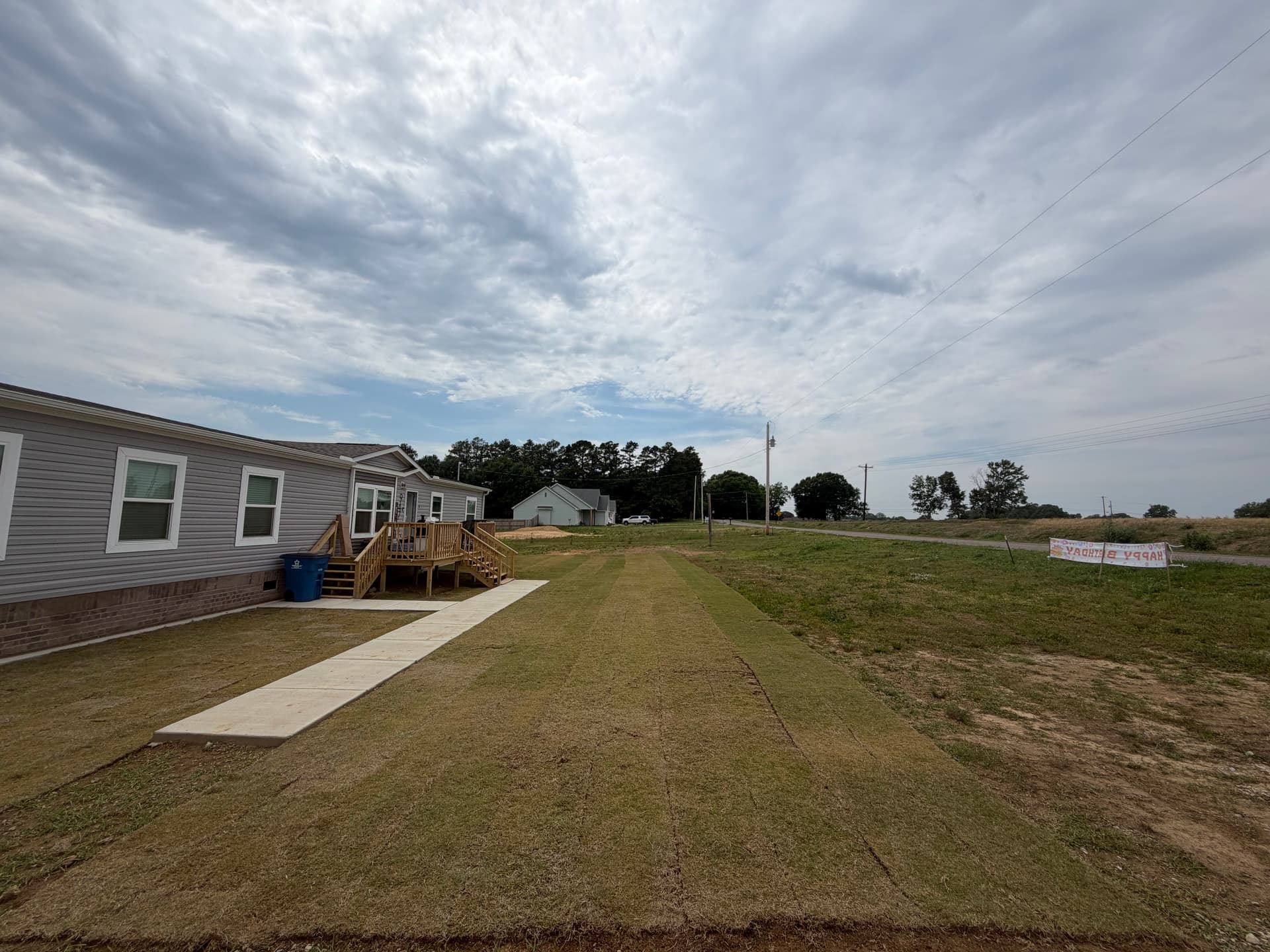 Sod Installation Gives Covington Home a Clean Lawn image